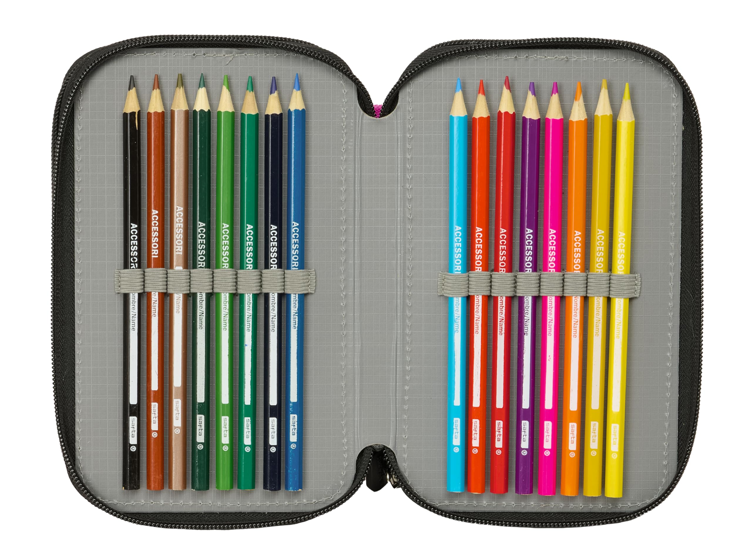 K-POP Demon Hunters Schulmäppchen mit 37 Utensilien, Federmäppchen für Kinder, ideal für Kinder von 5 bis 14 Jahren, bequem und vielseitig, Qualität und Widerstandsfähigkeit, 12,5 x 5,5 x 19,5 cm