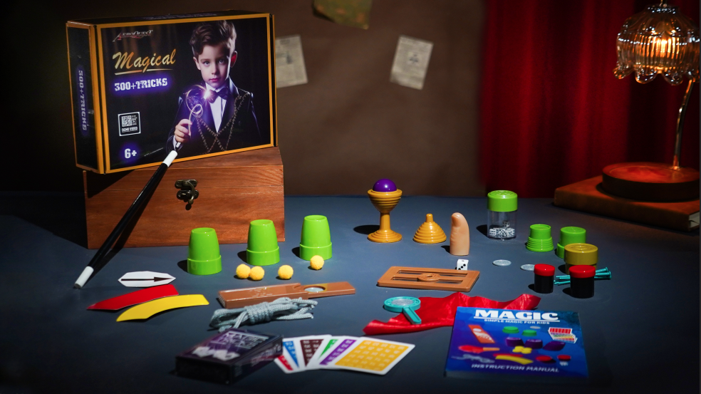 Amazon.com: AEROQUEST Magic Kit for Kids, 300+ Magic Tricks