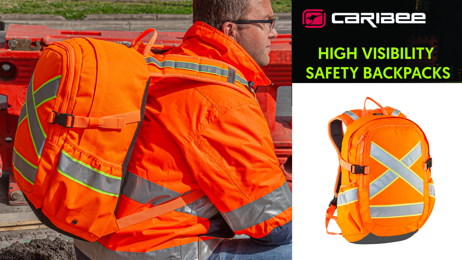 Caribee Switchback Orange Backpack - Motorcycle and High