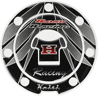 Keiti(ケイティ) フュエルキャップパッド HONDA/ウィング UVクリアコーディング仕上げ ブラック CB1300SF[SC40/SC54] VFR1200F CB1000SF CBR1000RR CBR1100XX VTR1000F VTR1000SP-1/SP-2 CBR900RR VFR800 CBR600RR CBR600F CB400SF Revo[NC42]/[NC39] RHD205K