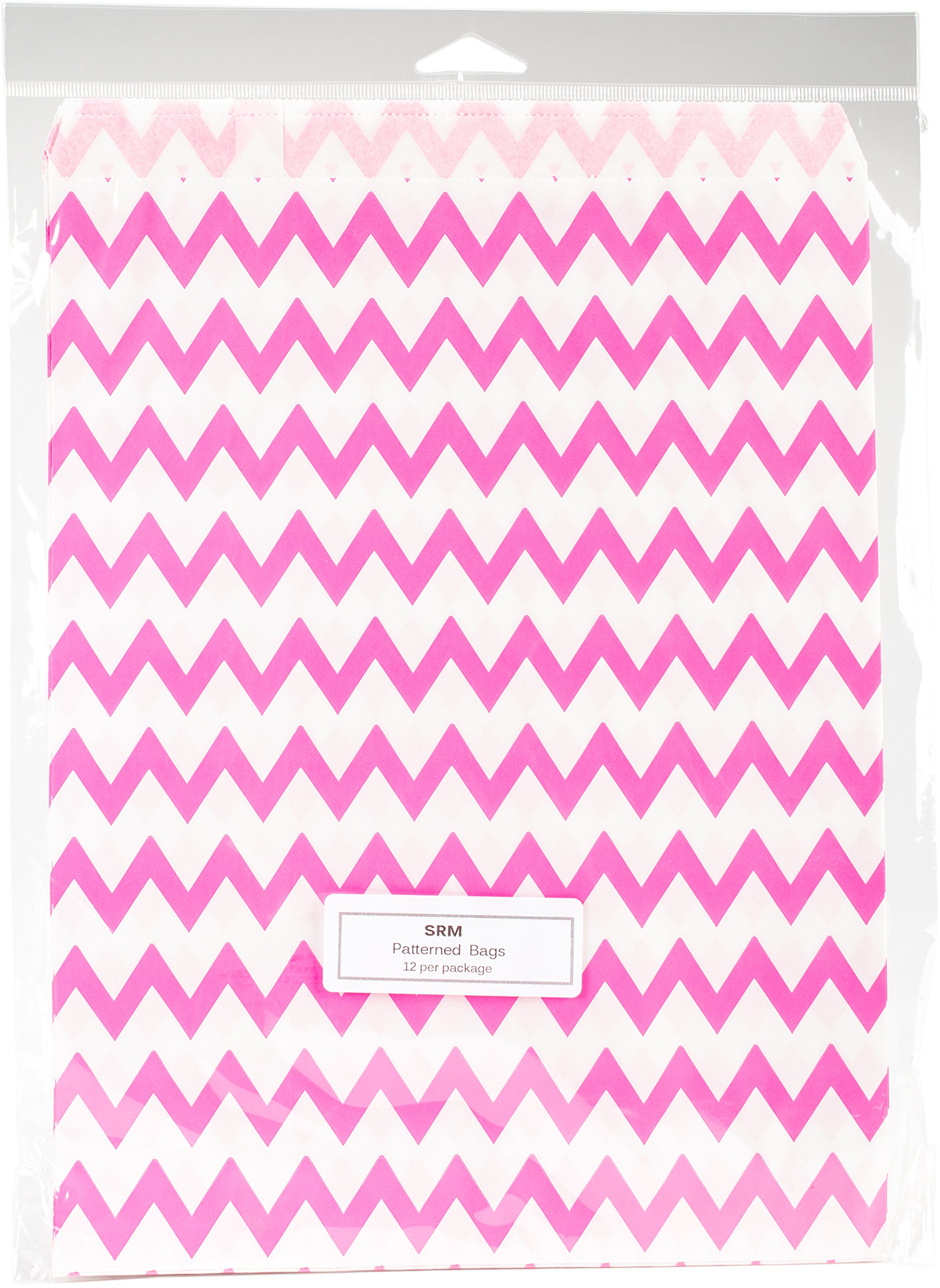 SRM Press Patterned Bags, Multi-Colour, 33.02 x 24.13 x 0.43 cm