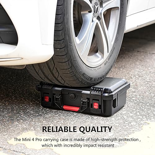 Miniatura 4 de STARTRC Mini 4 Pro Case & Propeller Holder Strap & HD Protector de pantalla de vidrio templado Película para DJI Mini 4 proAir 3Mavic 3 ProMini