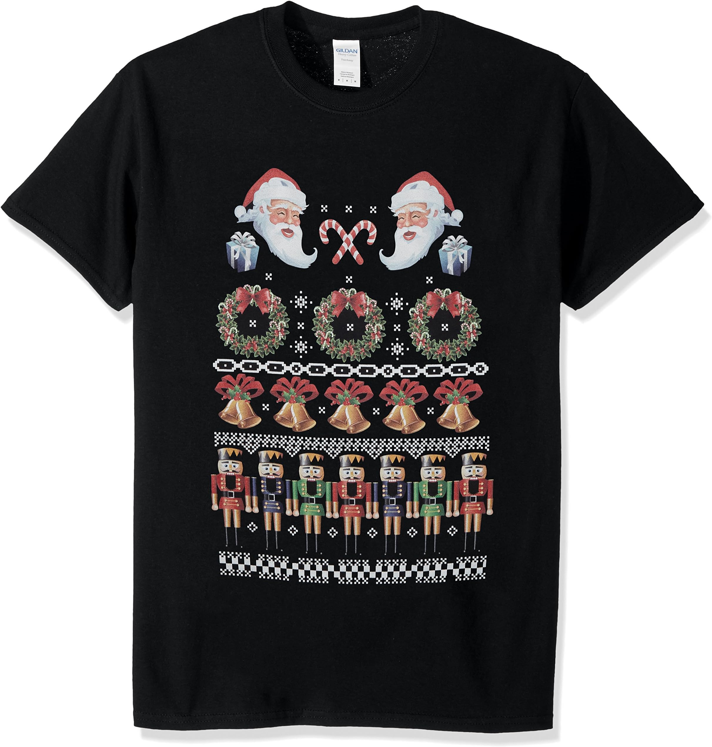 Holiday Men's Nutcracker Ugly Xmas T-Shirt