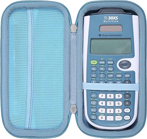 Vista 10 de khanka Funda de transporte para calculadora científica Texas Instruments TI-30Xa/TI BA II Plus/TI-30XIIS /TI-30XS MultiView/TI-36X Pro Engineering