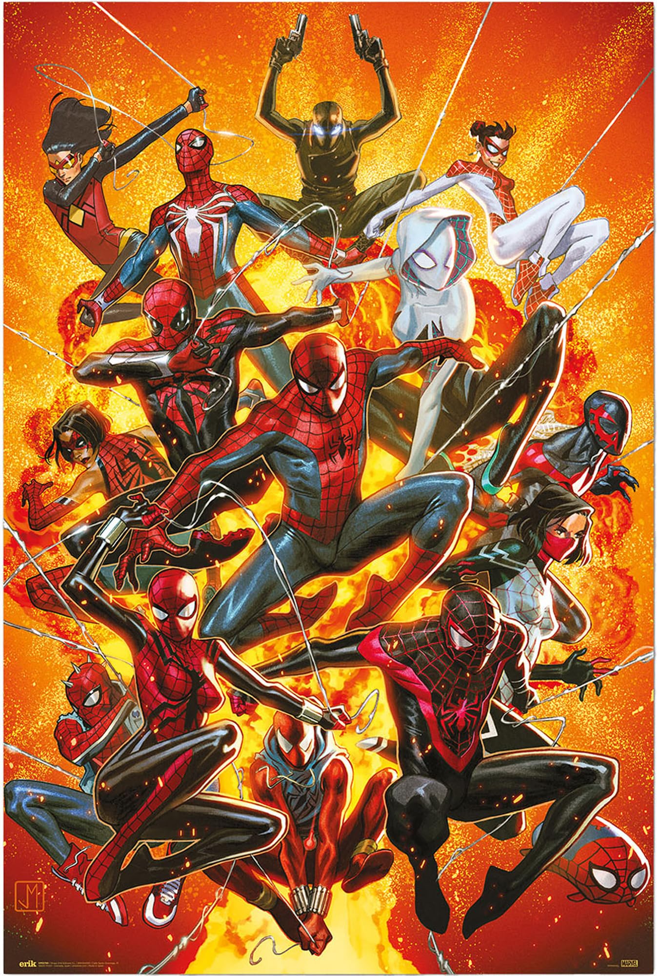 Grupo Erik Poster Marvel Spider-Man Spider-Geddon 1-36 x 24 inches / 91.5 x 61 cm - Shipped Rolled Up - Cool Posters, Art Poster, Wall Posters & Prints