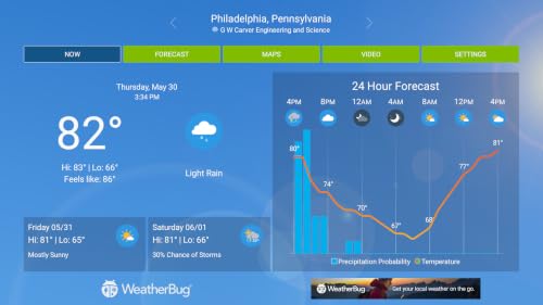 Weatherbug On Firetv: Real Time Forecast & Radar #TOP6