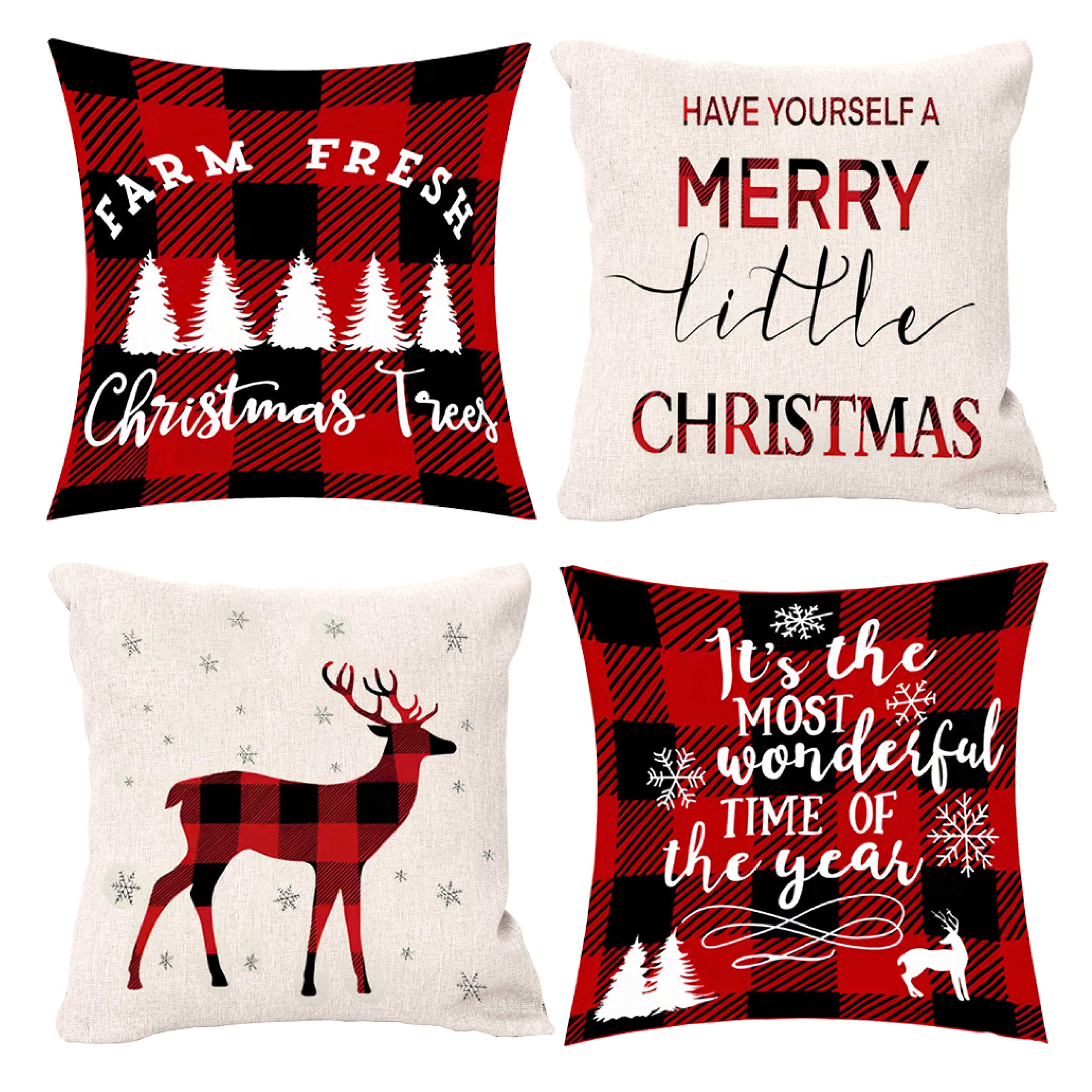 Photo 1 of 12 Count Christmas/Holiday Bundle- Décor, Stocking, Pillow Cases, Garland, Gift Boxes, Etc...