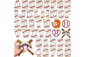 Baseball Iron On Patches - Decorate Your Clothing In Style