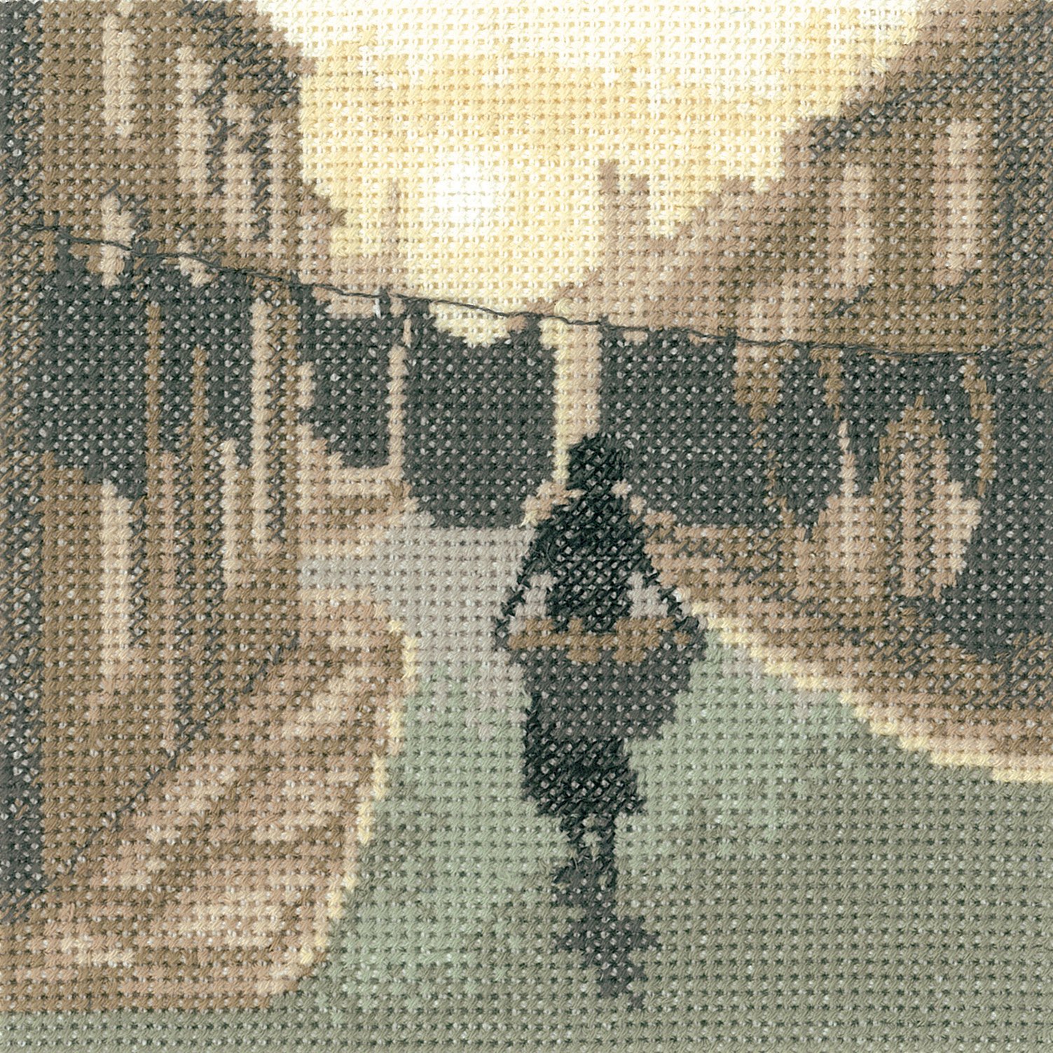 Heritage Crafts Silhouette Cross Stitch Kit - Wash Day (Aida)