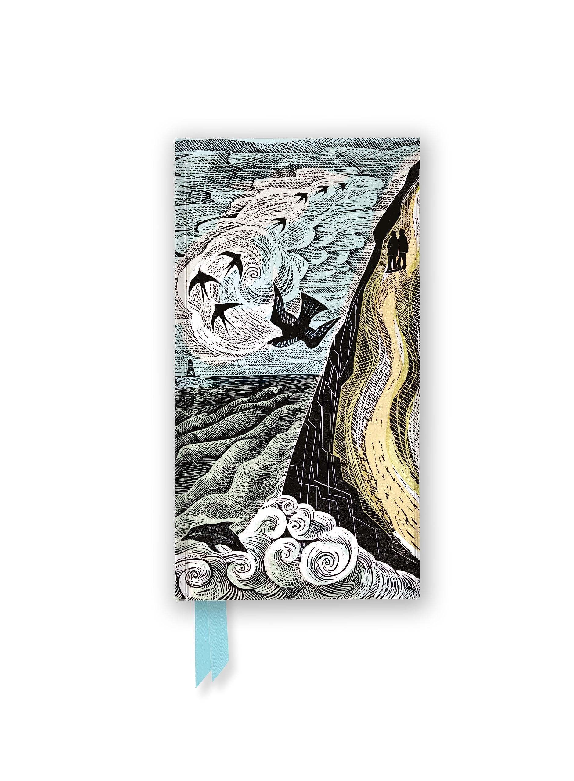 Angela Harding: Cornish Path (Foiled Slimline Journal) (Flame Tree Slimline Journals)