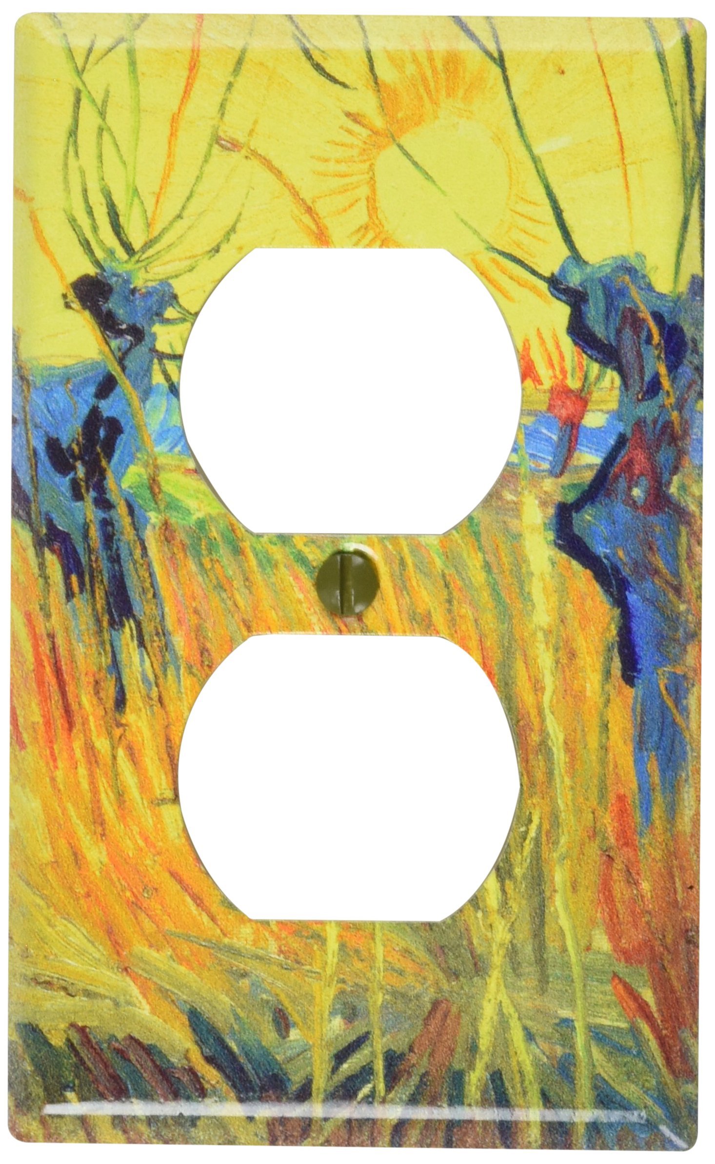 Art Plates - Van Gogh: Pollard Willow & Sunset Switch Plate - Outlet Cover