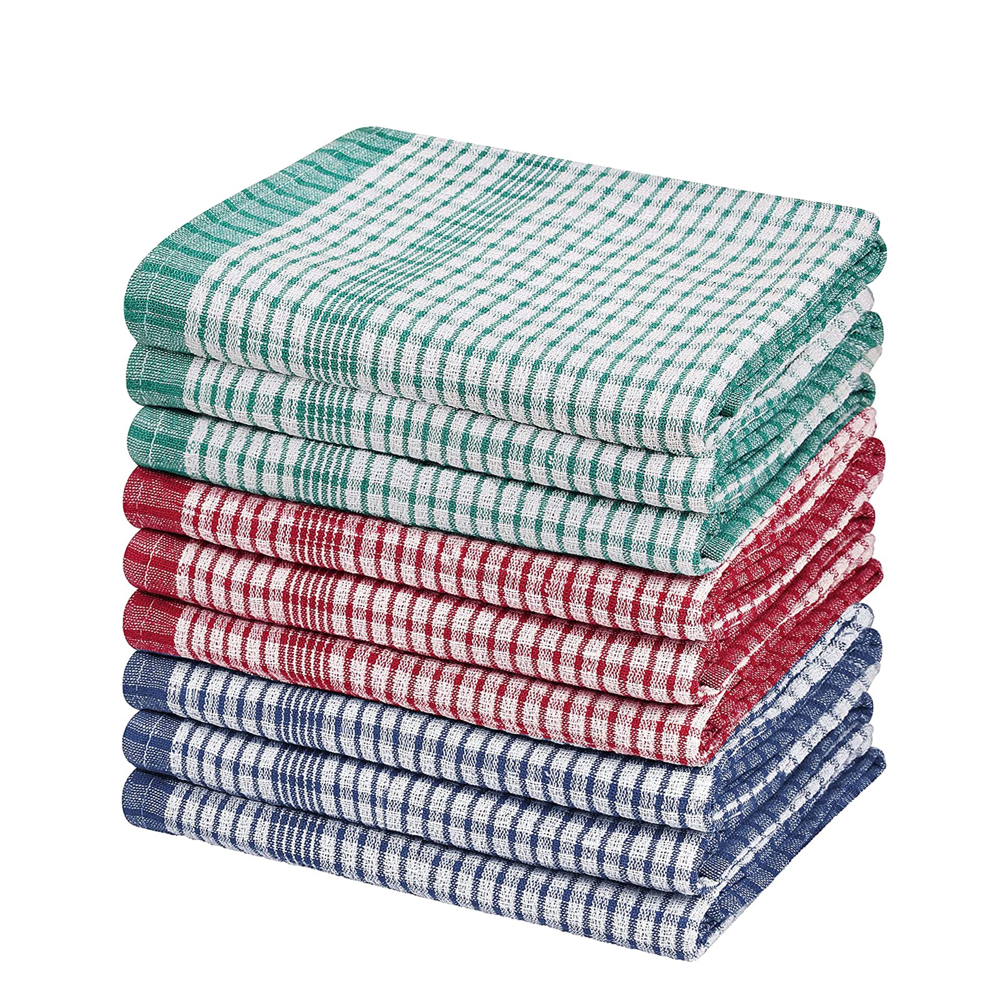Homesmith Mix Colour Tea Towel, One Size