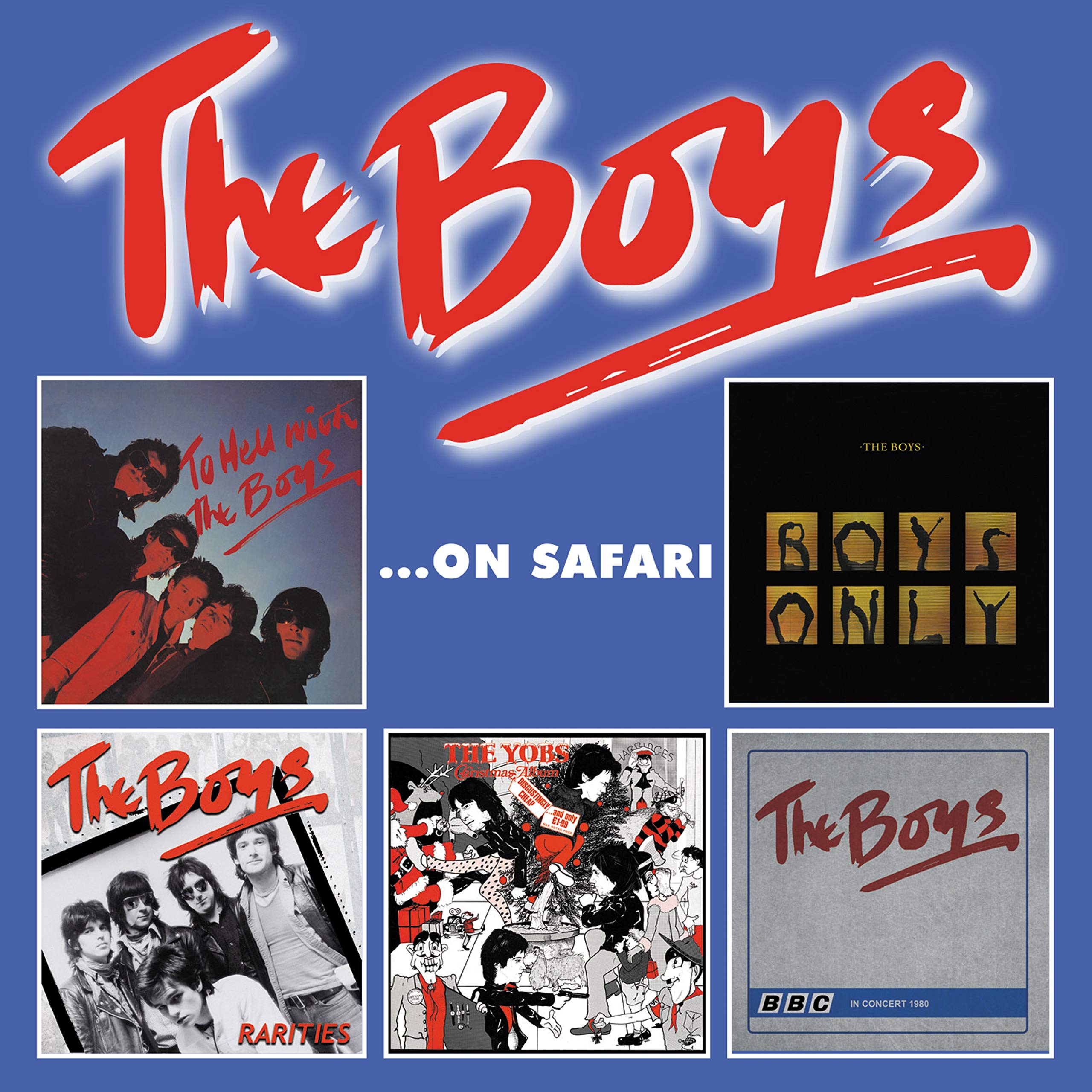The Boys On Safari: 5CD Clamshell Boxset