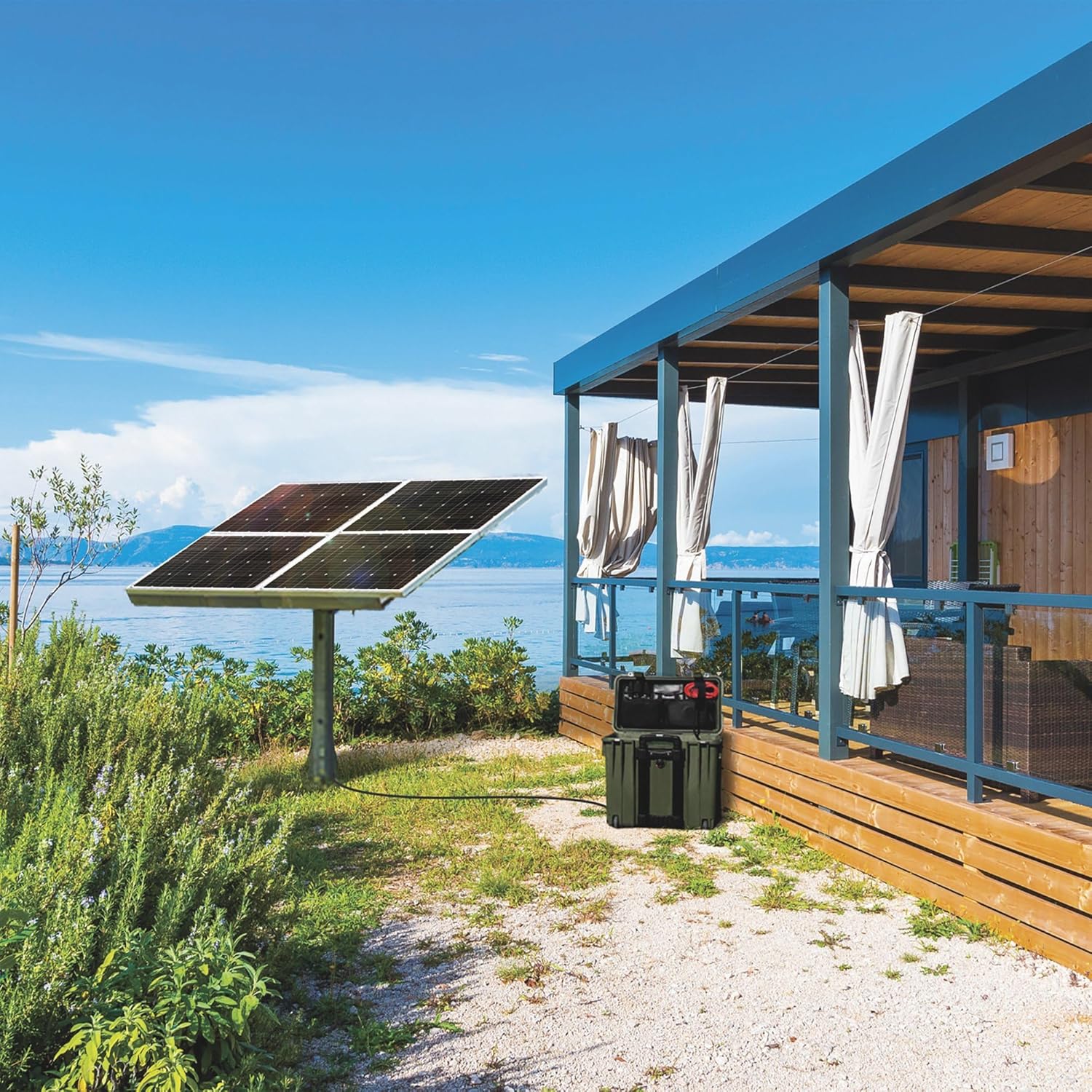 Nature Power 440 Watt Complete Solar Kit (750W Inverter & 30A CC)