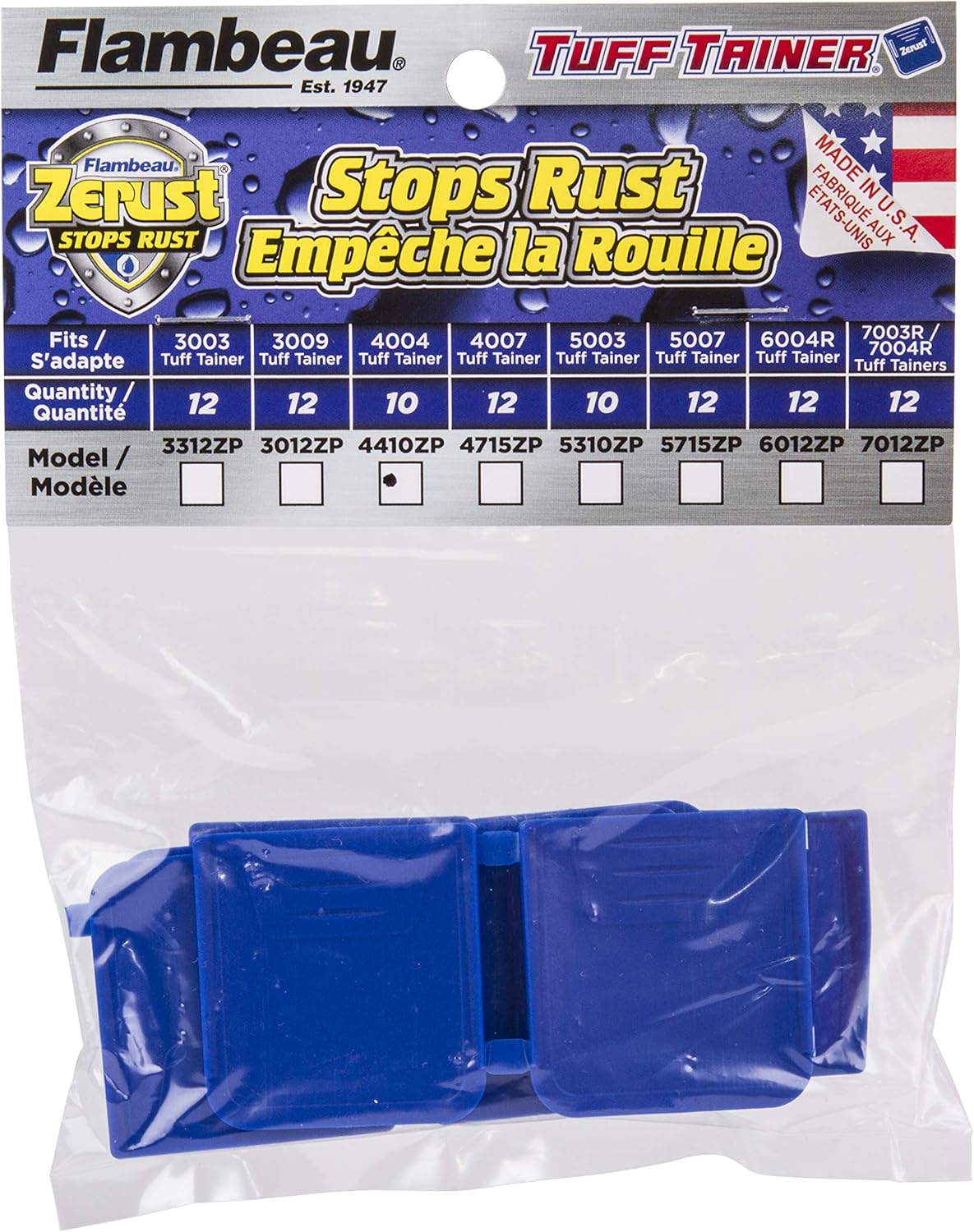 Flambeau Outdoors 5715ZP Tuff Tainer Zerust Replacement Dividers, Fits 5007s, Dry Box Accessories, 12 Pack