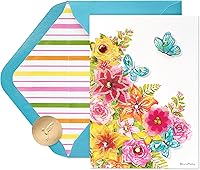 Vista 7 de Papyrus - Tarjeta en blanco (con flores de amor)