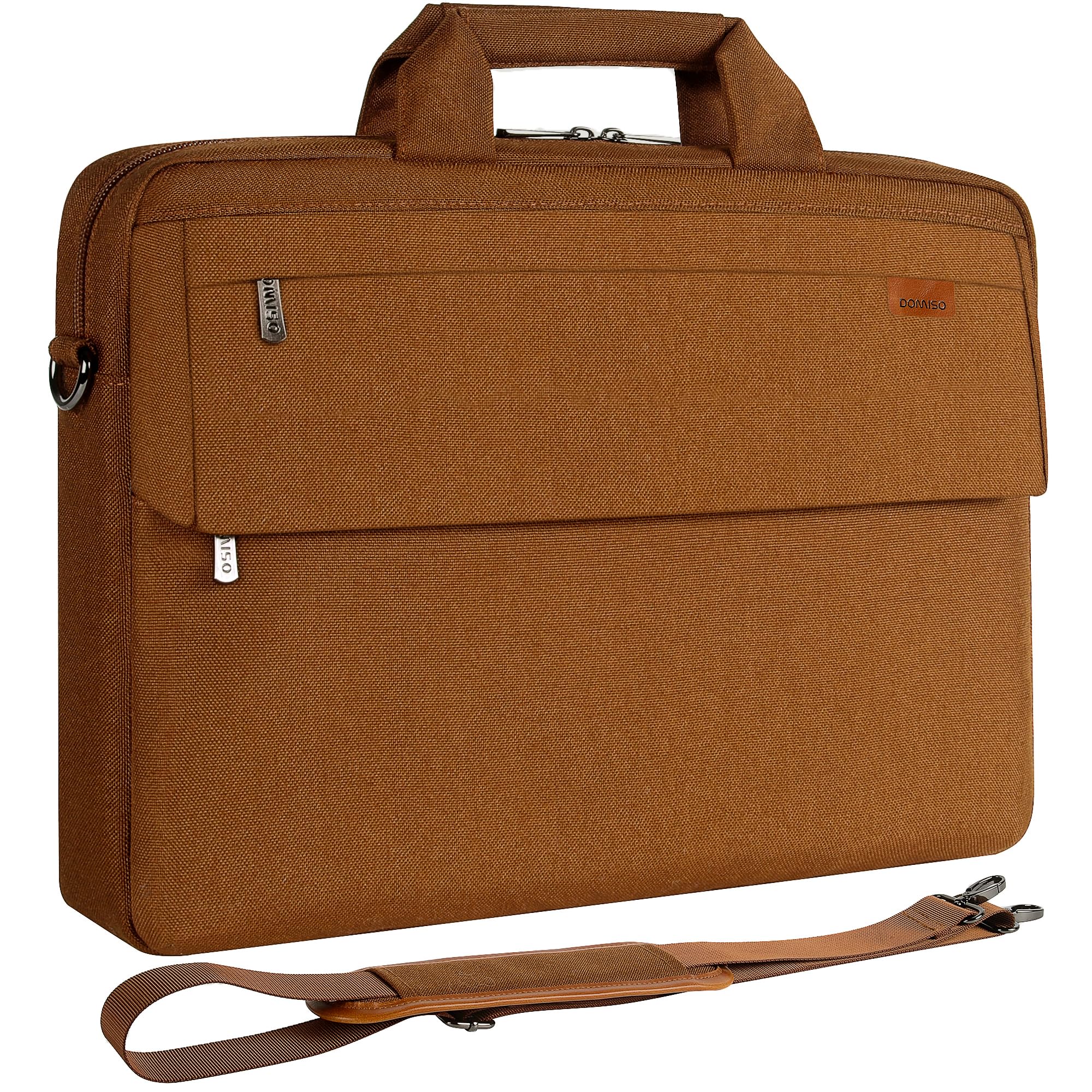 DOMISO 17 Zoll Wasserdicht Laptop Tasche Aktentasche Schulte