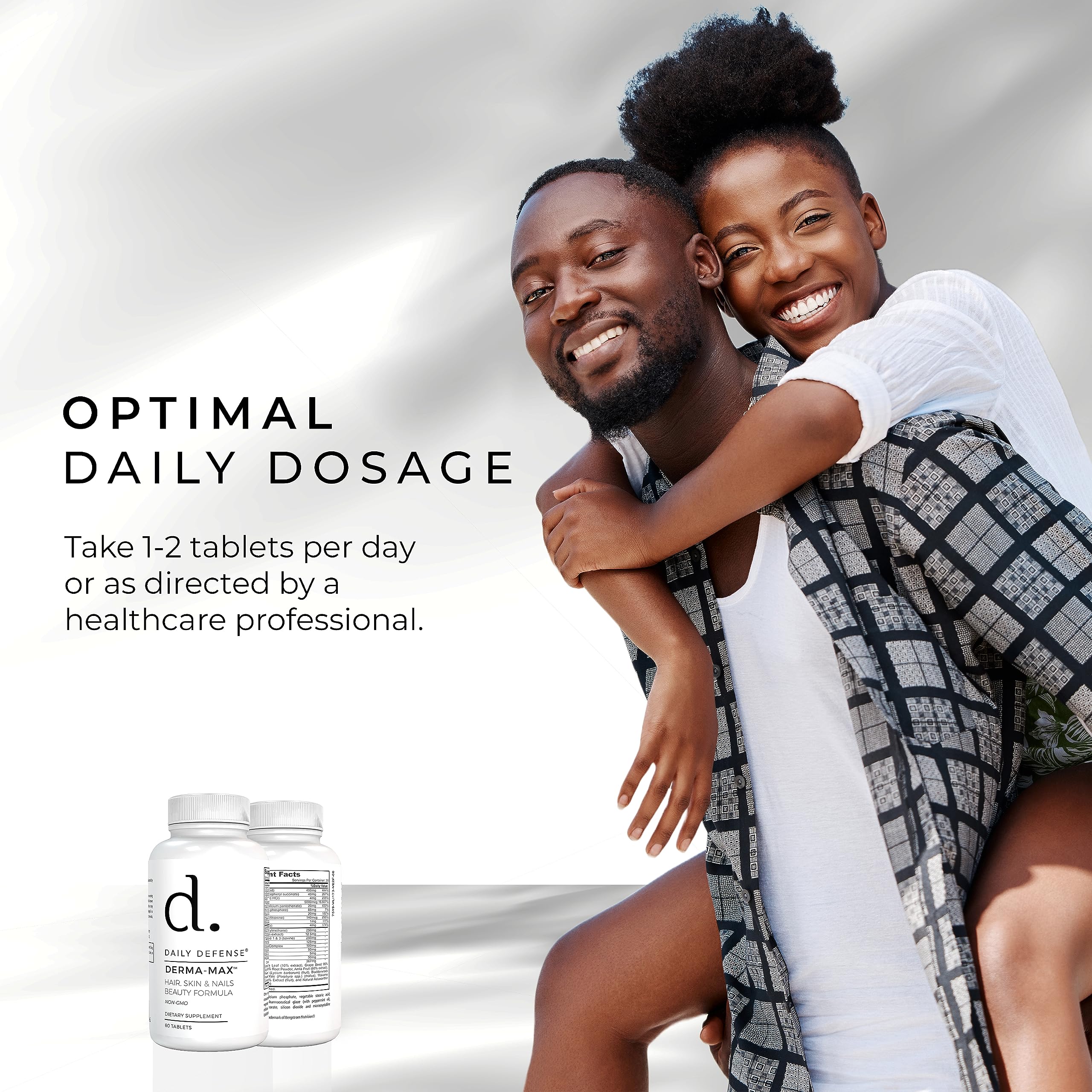 Collagen Supplements for Women - Hair Skin and Nails Vitamins with Biotin and Collagen, Calcium & More for Healthy Hair, Healthy Nails & Healthy Skin - Hair Vitamins for Men & Women — Amazon image 8