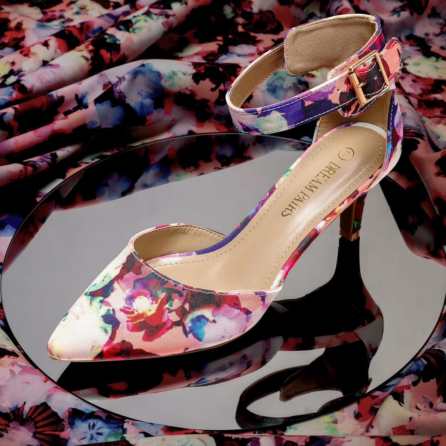 DREAM PAIRS Kitten Heel Low Heel for Women Closed Pointed Toe Pumps Wedding Party Sexy Dress Shoes Lowpointed - Image 6