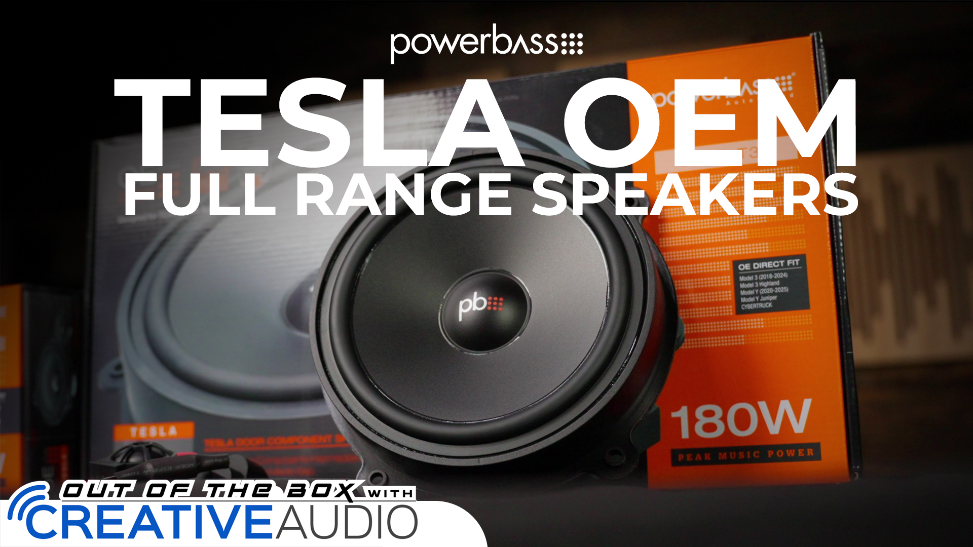 Amazon.com: PowerBass OE8C-T3Y Tesla OEM Replacement 8