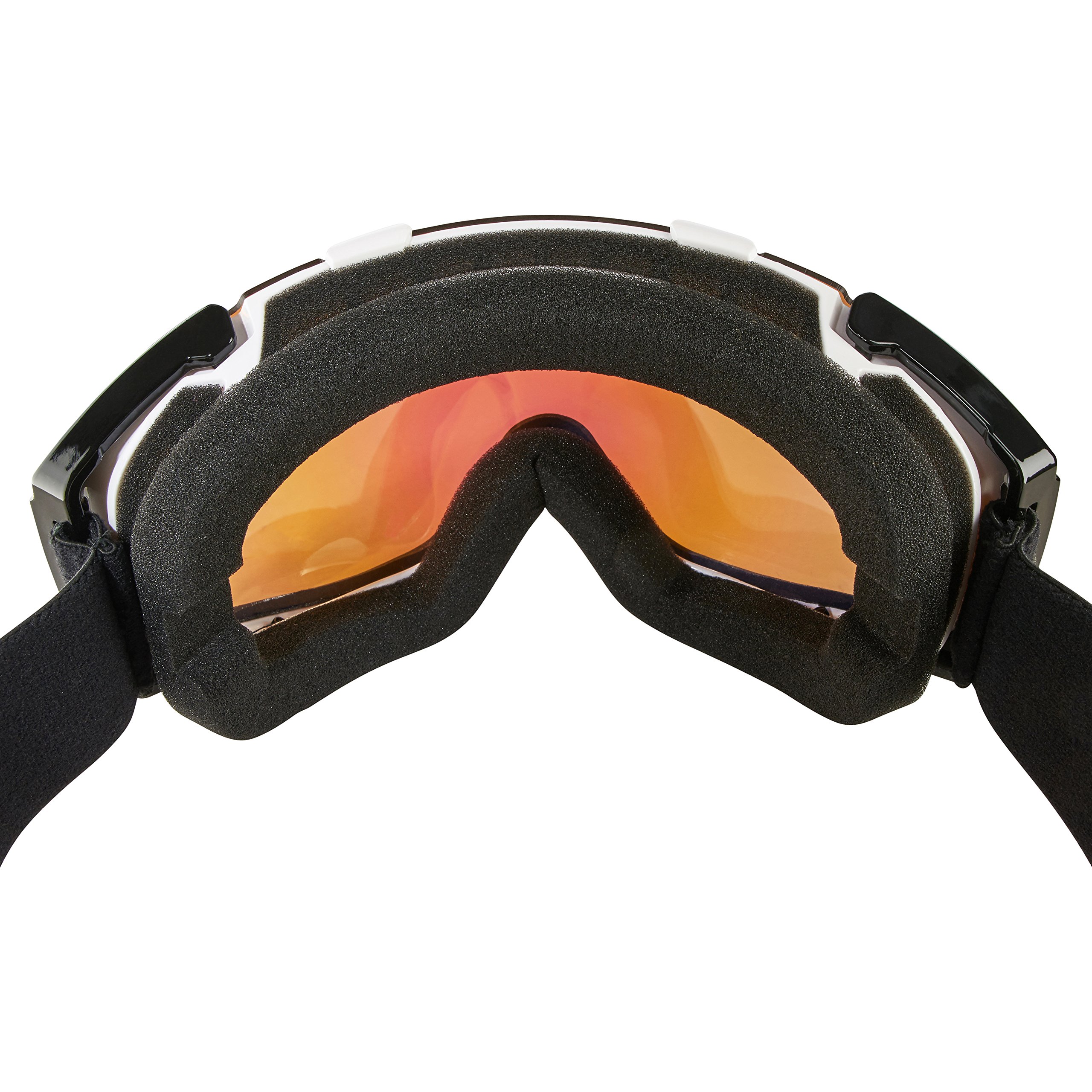 Black Crevice Skibrille Warh Lunettes de Ski Mixte Enfant