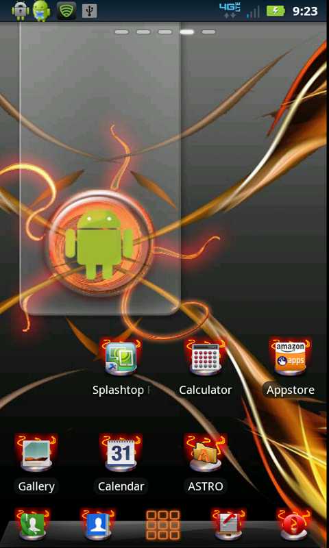 Android Fire Theme - App on Amazon Appstore