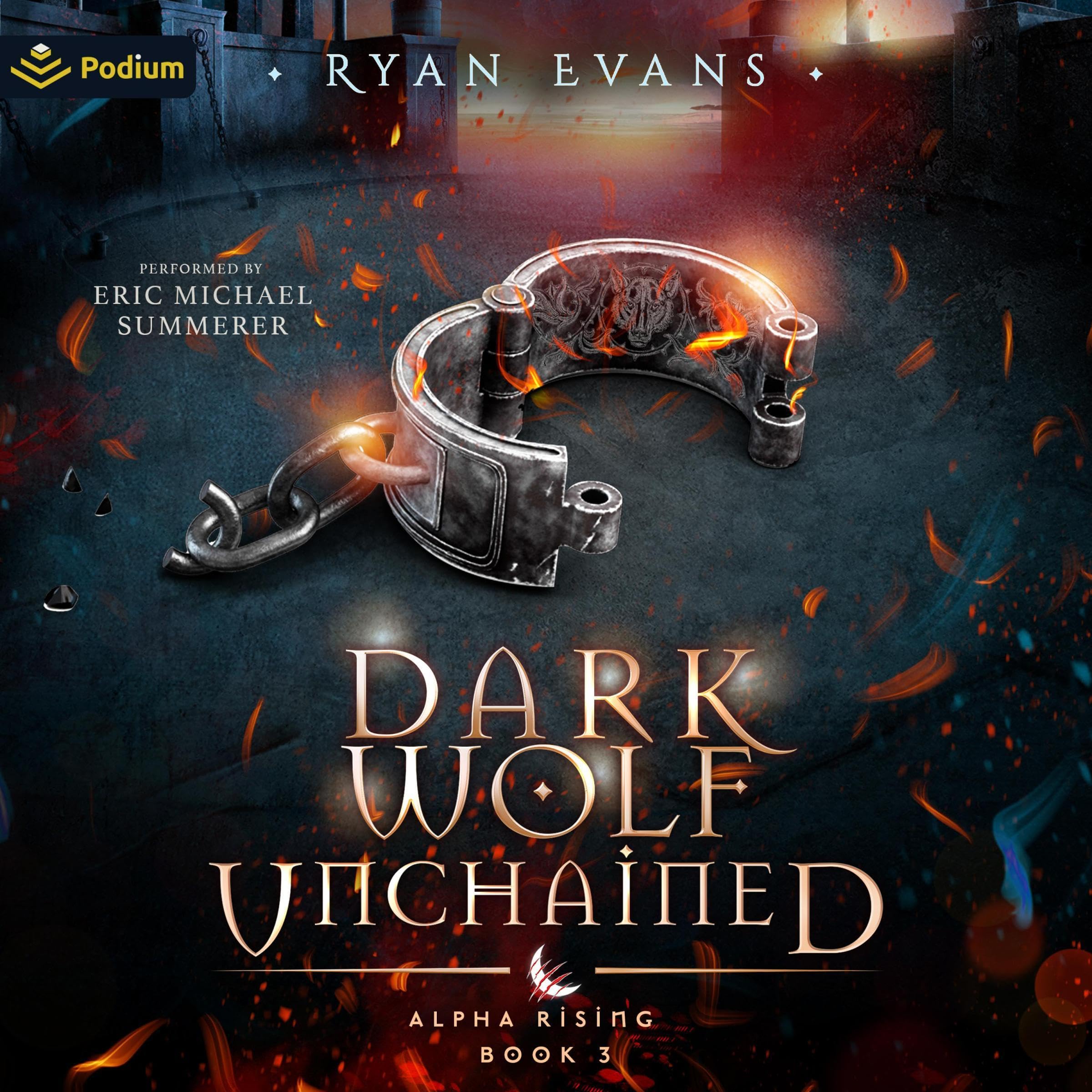 Cover art for Dark Wolf Unchained