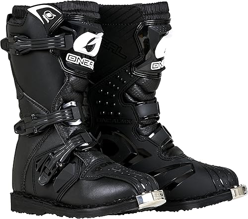 O'Neal - Botas Rider para niños (negro, K1)