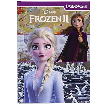 Disney Frozen 2 Elsa, Anna, Olaf, and More! - Look and Find Activity Book - PI Kids