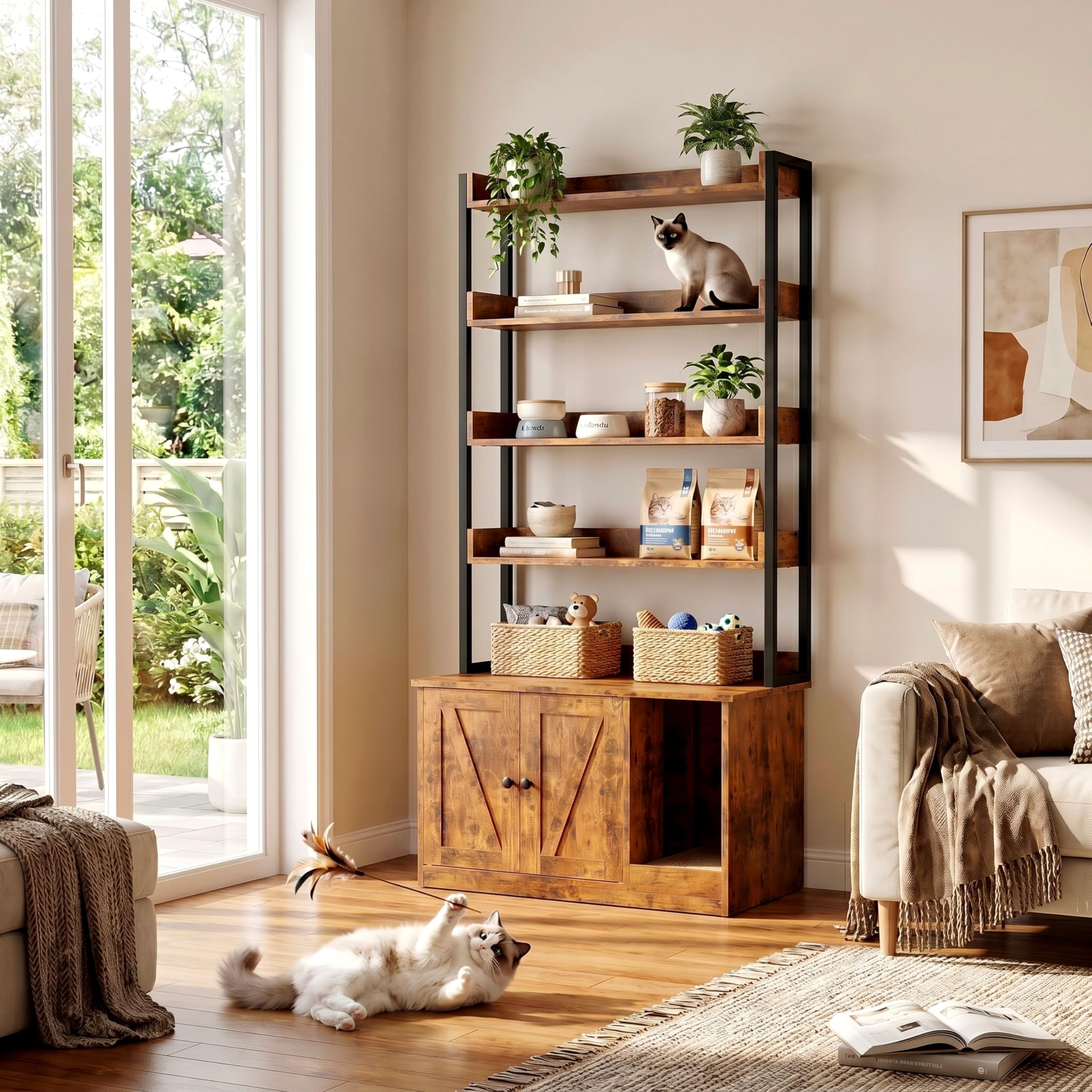 IRONCK Litter Box Enclosure