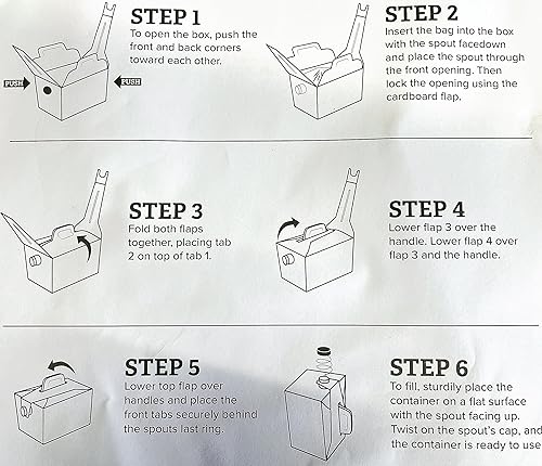 Miniatura 5 de Dispensador de café desechable, jarra aislada para servidor de bebidas calientesfrías, caja de Joe to Go, 96 onzas, paquete de 5