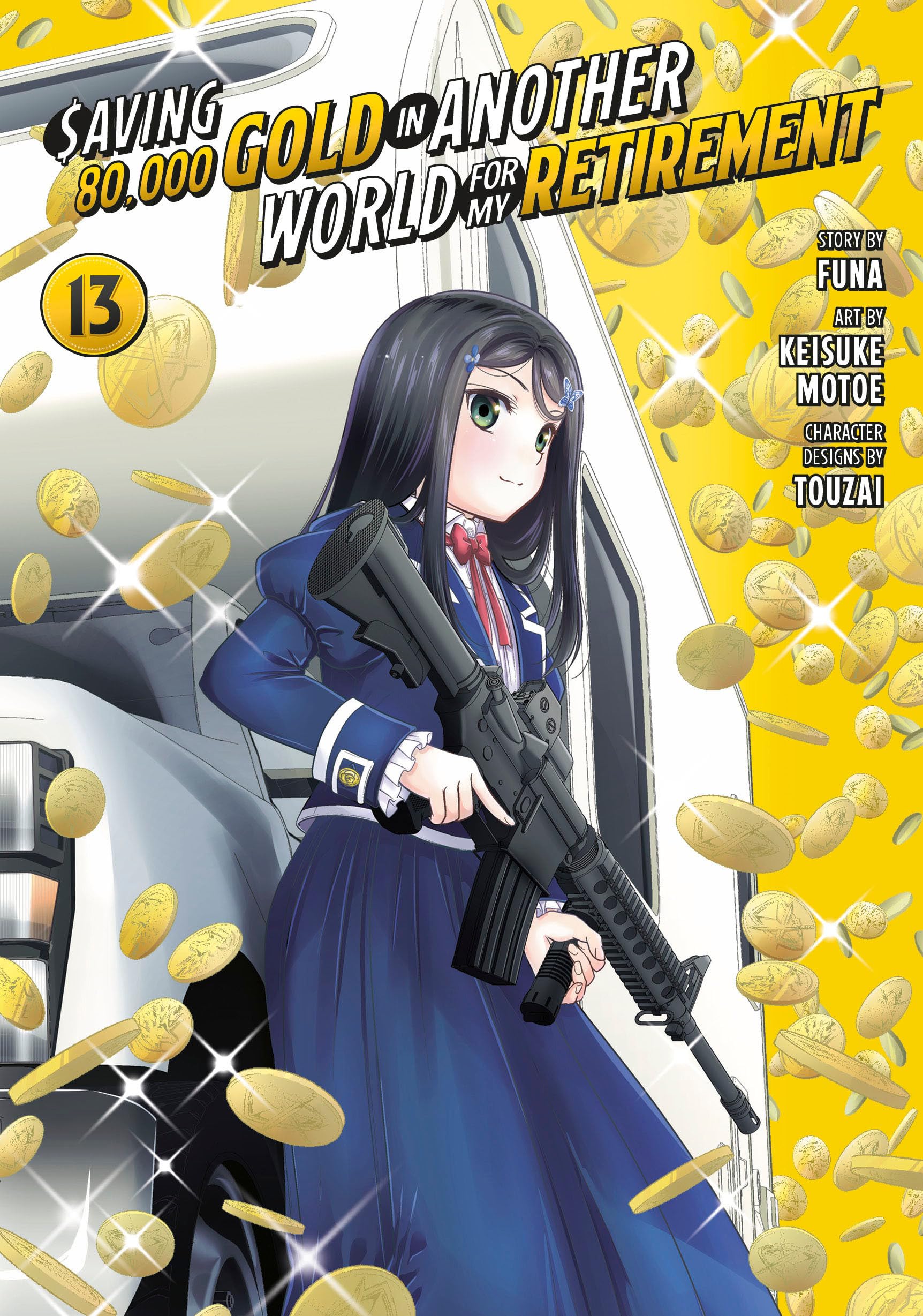 Saving 80000 Gold in Another World for My Retirement 13 Manga by Funa PAPERBACK
