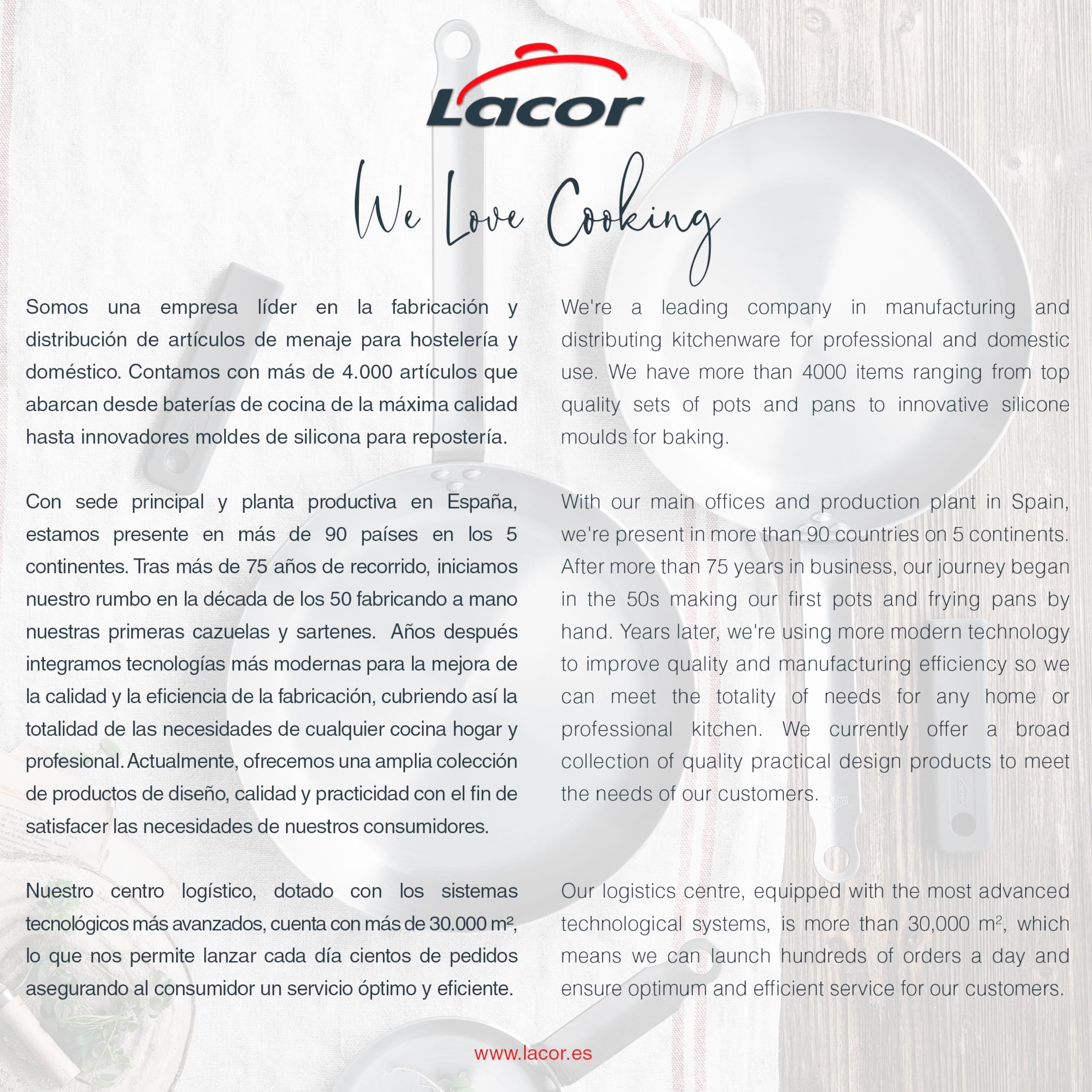 Lacor - 69618 - Baño María Chocolate, White, 3,8 L, Acero Inoxidable 18/10, 80W, Termostato Regulable 0-60ºC, Fundidor y Atemperador de Chocolate Profesional, Calentamiento 3D
