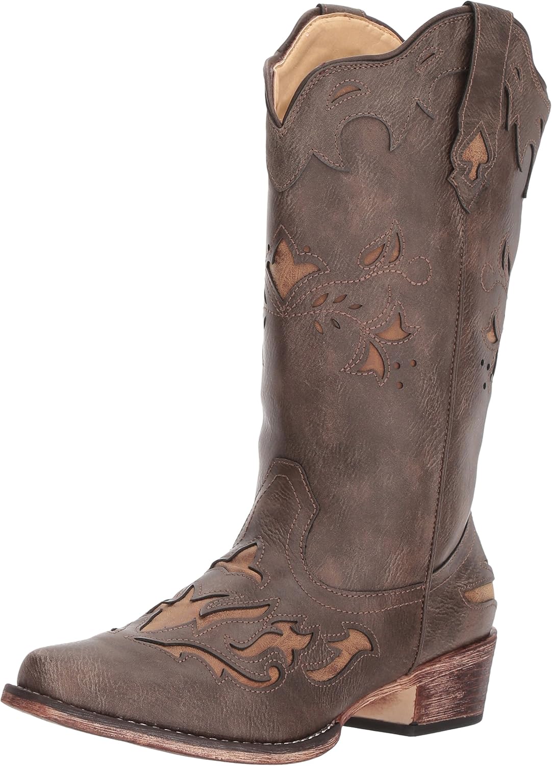 Roper - Botas de esquí para Mujer, Marrón, 6.5 M US : Amazon.com.mx ...