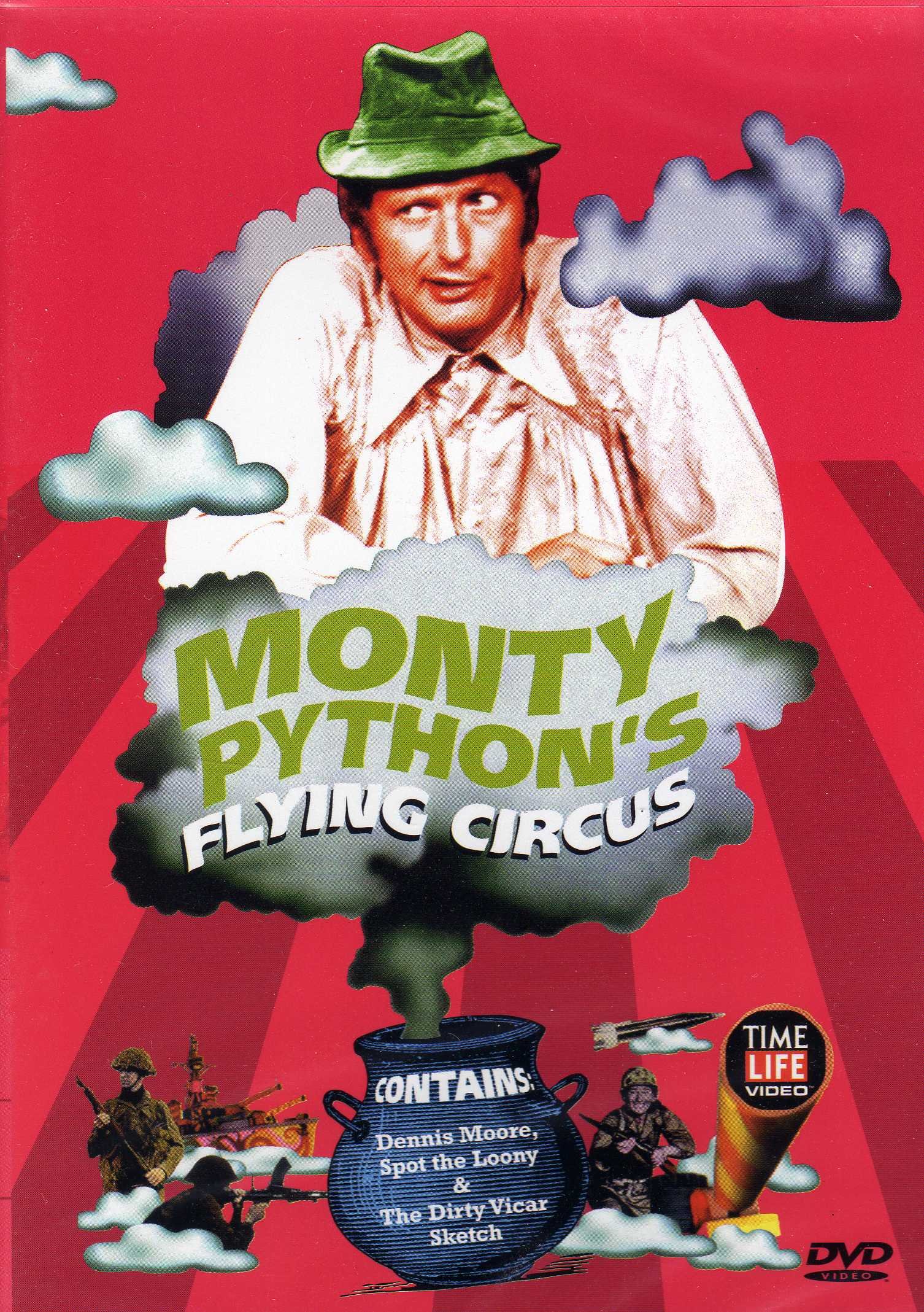 Cover of Monty Pythons Flying Circus (Denis Moore, Spot the Loony & the Dirty Vicar Sketch)