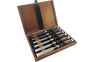 The Ultimate Chisel Set for Every Woodworker: Narex 6-Piece Precision Woodworking Chisels