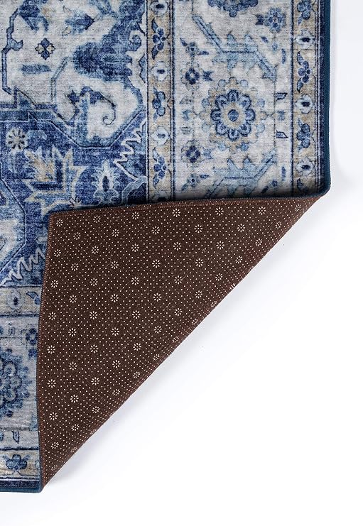 Momeni Karachi Area Rug, 6' X 9', Blue