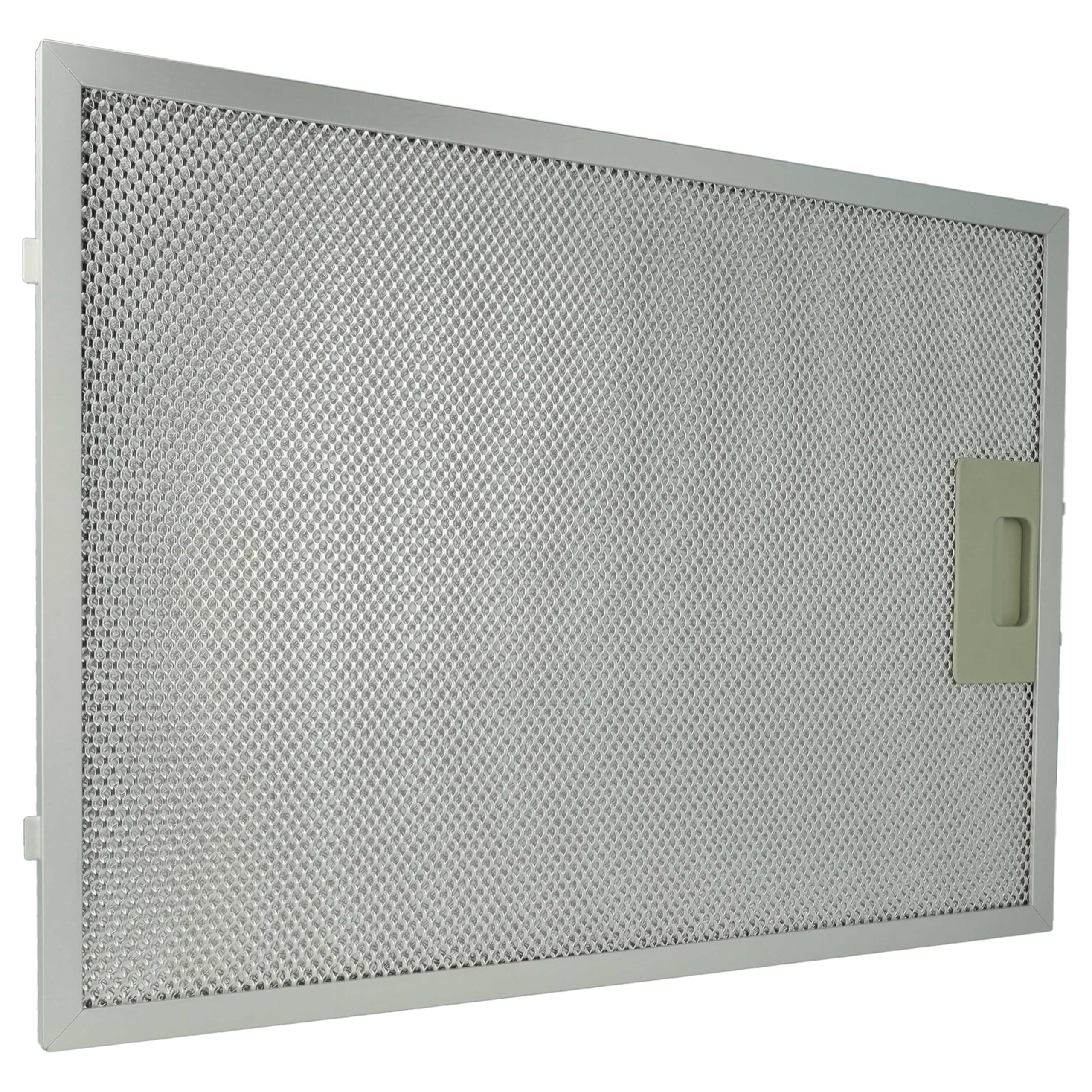 vhbw 2x filter metalen vetfilter vervanging voor Klarstein 10034875 voor afzuigkap, aluminium