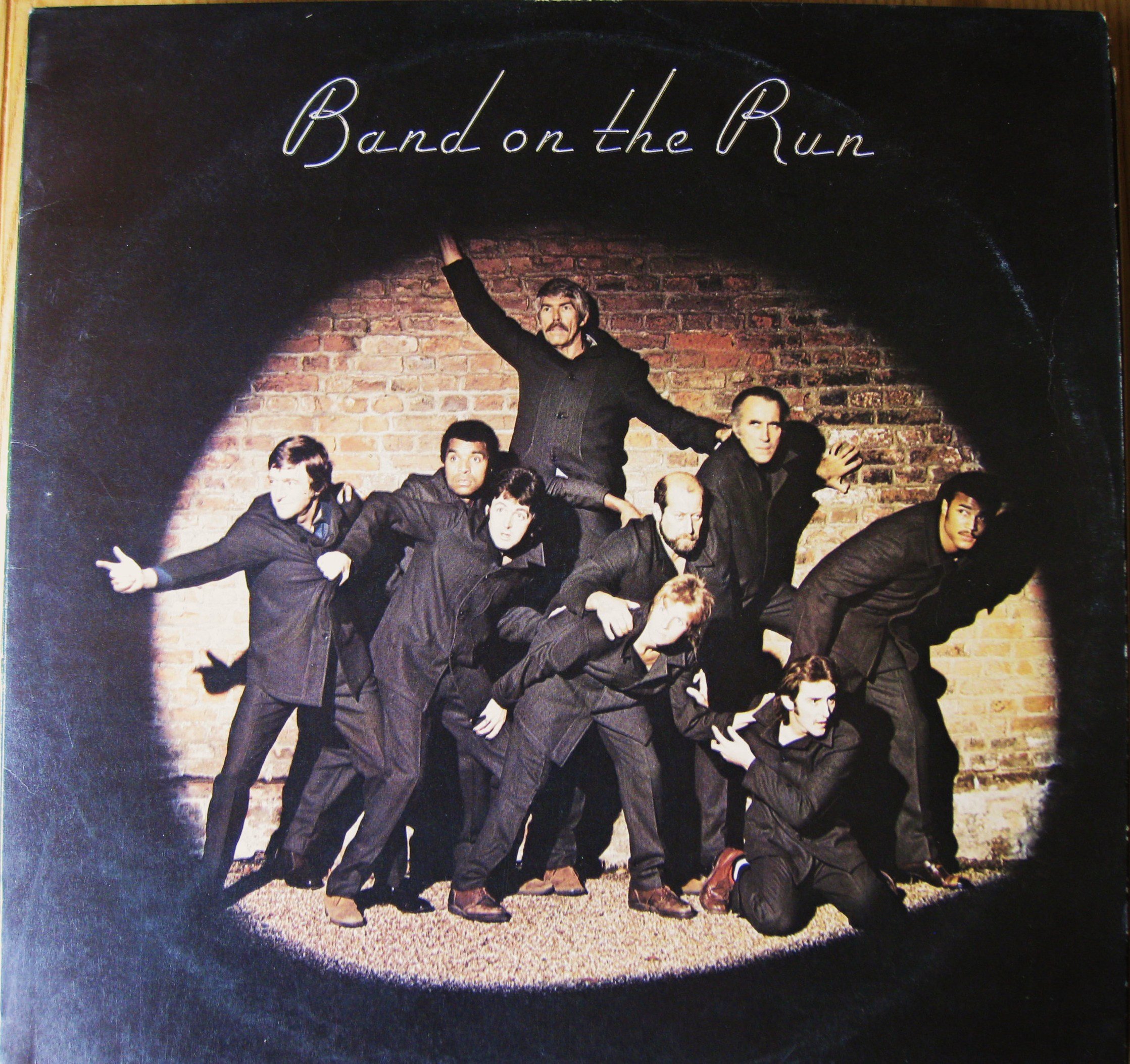 Paul McCartney and Wings Band On The Run + Poster 1973 UK vinyl LP