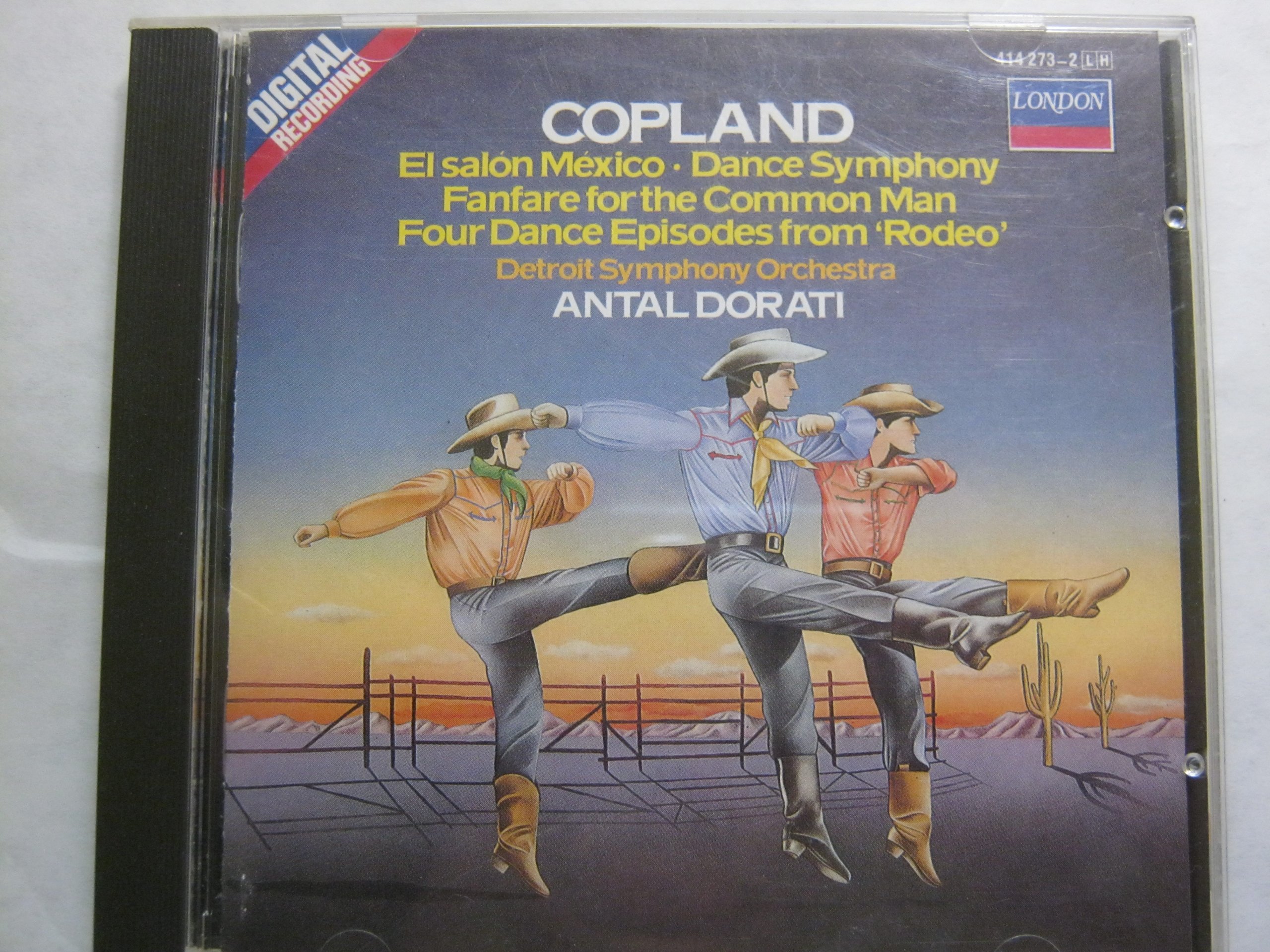 Rodeo / El Salon Mexico / Dance / Fanfare [Audio CD] Copland; Dorati and Dso