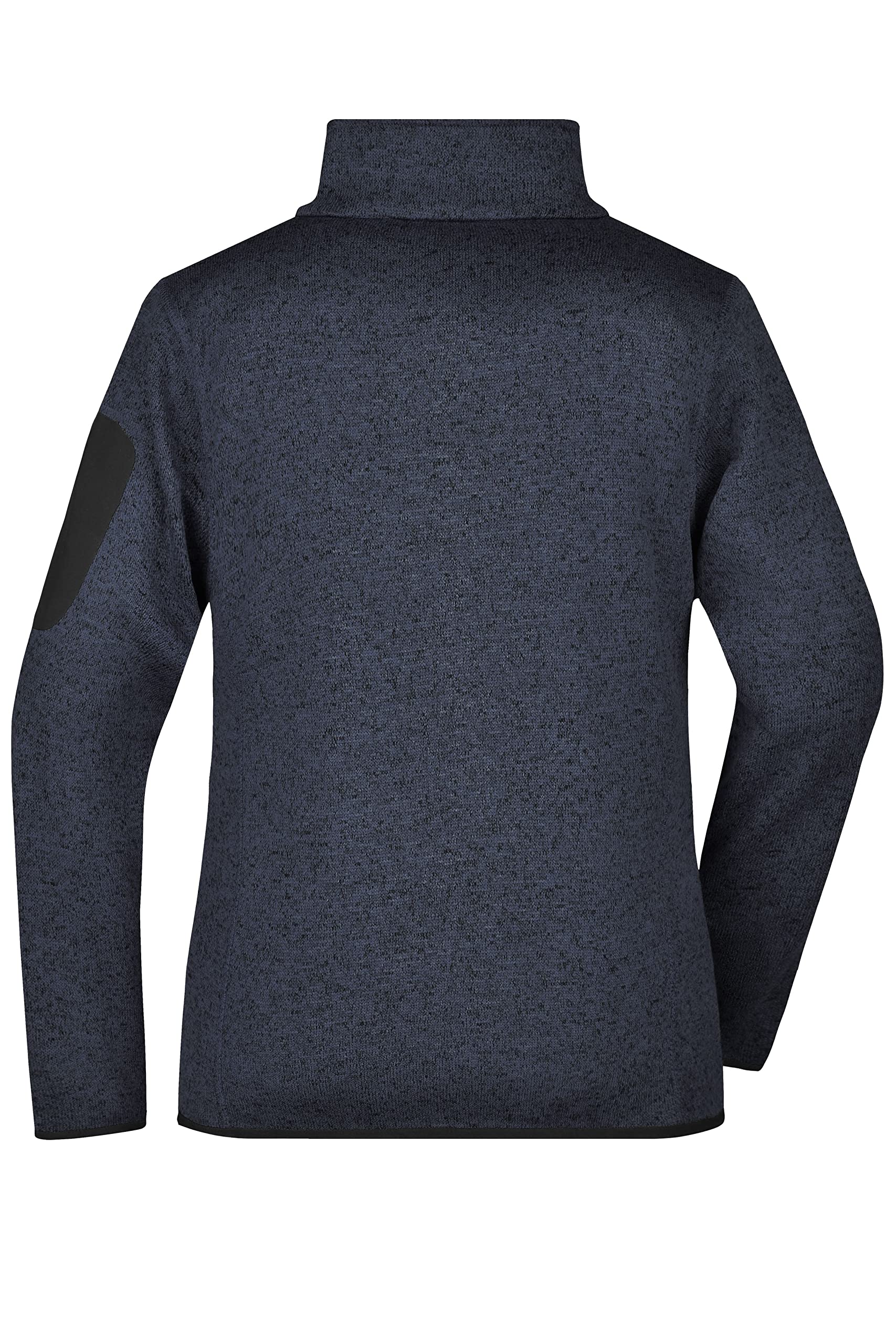 James & Nicholson Damen Fleece Strickjacke - Taillierte Jacke aus Strickfleece mit Stehkragen