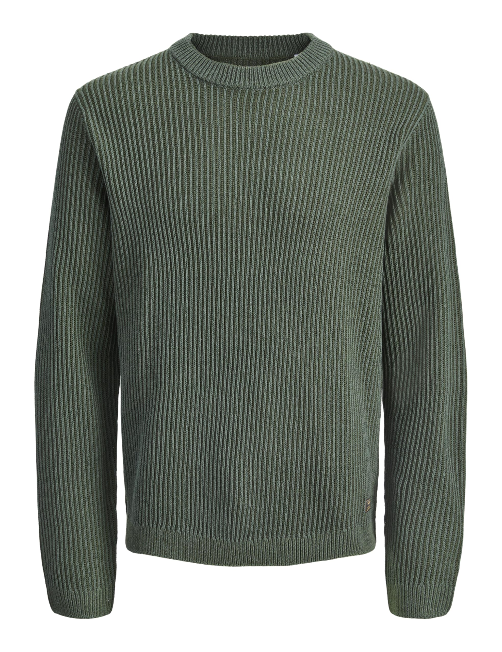 Einfarbig Strickpullover | Regular Fit, Einfarbig, Langarm, Casual, Bei max. 40°C im schongang waschen