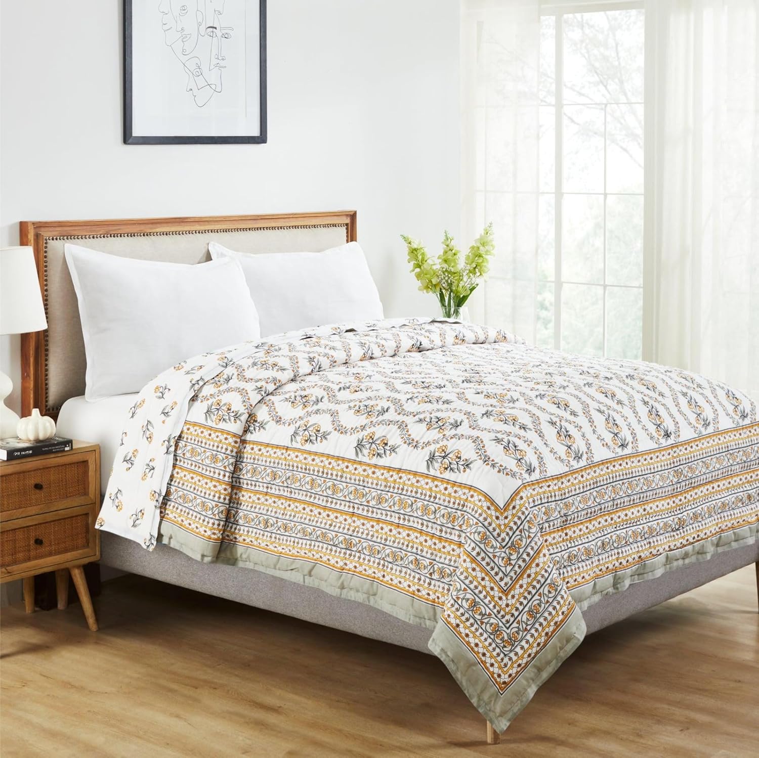 Cotton Batting for Quilting – 100% Cotton Quilt Batting by The Roll 102" x 108" | Clean White Batting for Quilts, Sewing, Arts & Crafts, Baby Blankets, Cushions, Pillows & Cotton Stuffing…