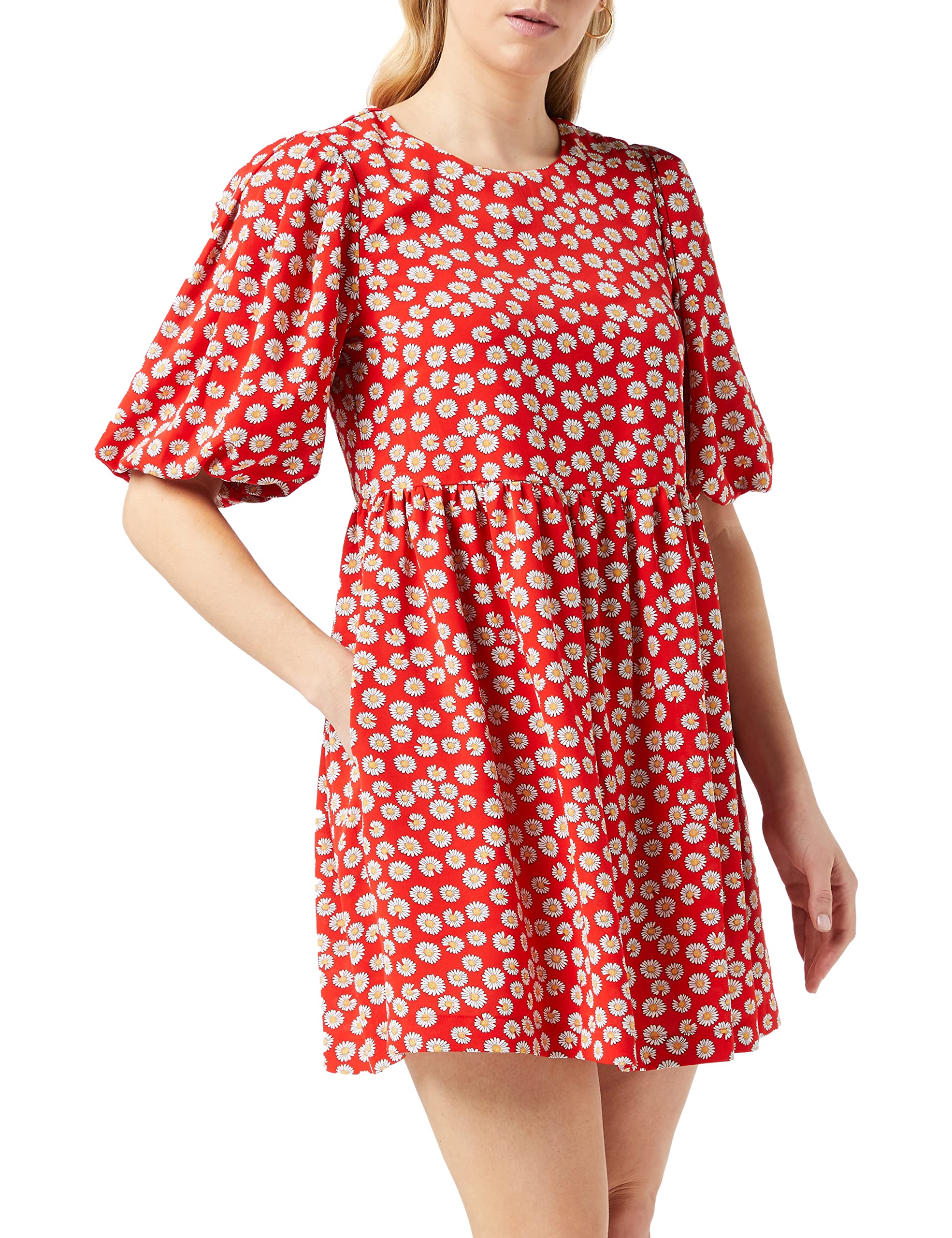 Louche Damen Nacera-Daisy-Dancer Kleid, rot, 38