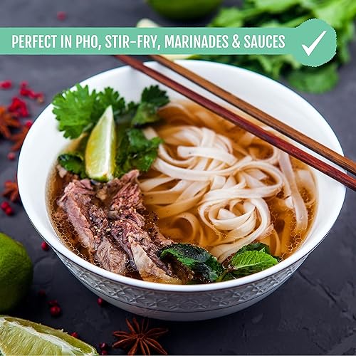 Miniatura 6 de Best Of Thailand Salsa vegetariana de ostras  Mejorada sin MSG Salsas veganas auténticas elaboradas asiáticas para aderezos y cocina, certificado