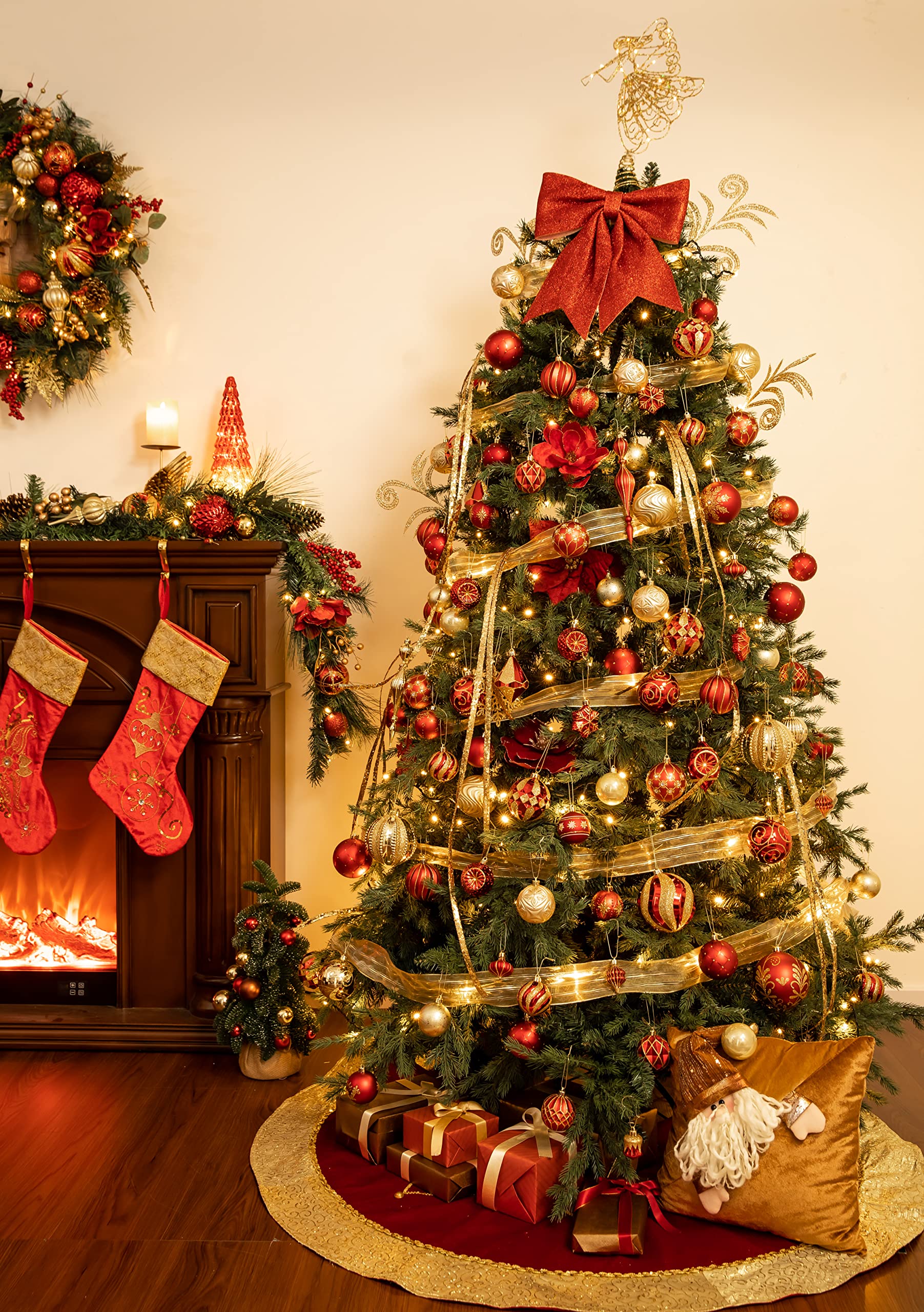 Amazon.co.jp: クリスマス デコレーション バリュー バンドル |30