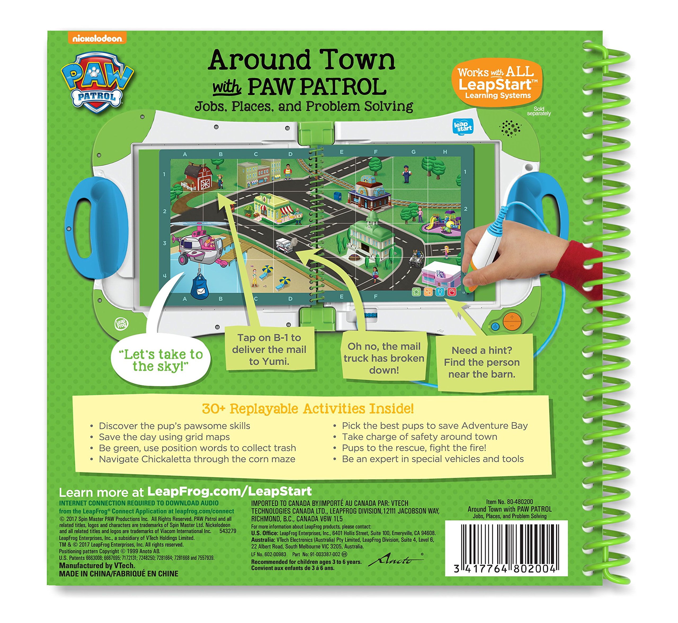 Leapfrog LeapStart Paw Patrol Activity Book