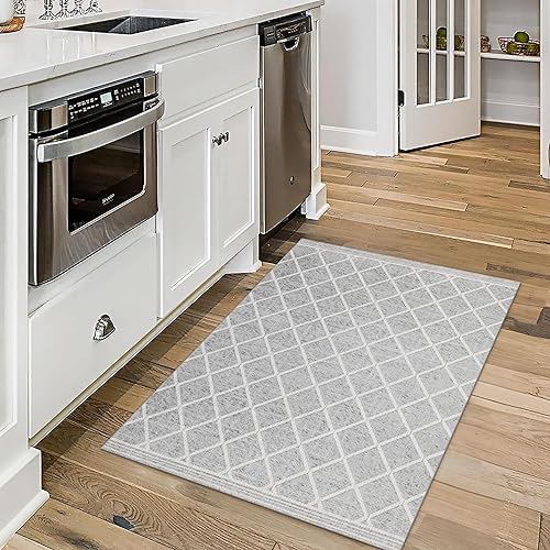 Miniatura 11 de ReaLife Rugs Alfombra lavable a máquina, para sala de estar, dormitorio, baño, cocina, entrada y oficina, acolchada sin arrugas, resistente a las
