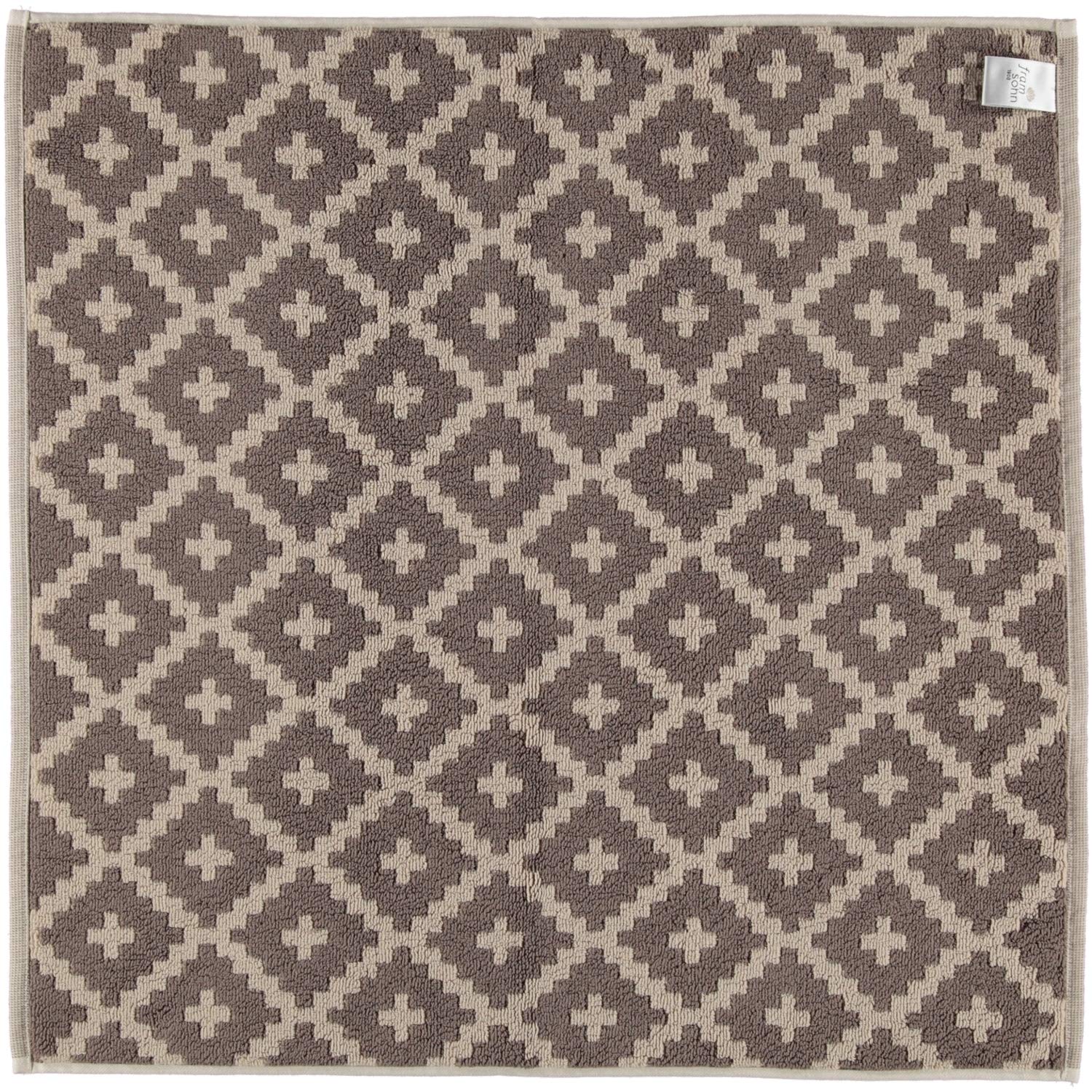 Badematten Graphics Rauten beige - 008