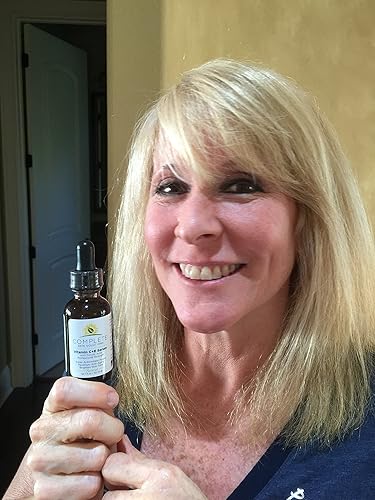 Miniatura 7 de Suero natural de vitamina C  E con ácido ferúlico e hialurónico 1 onza